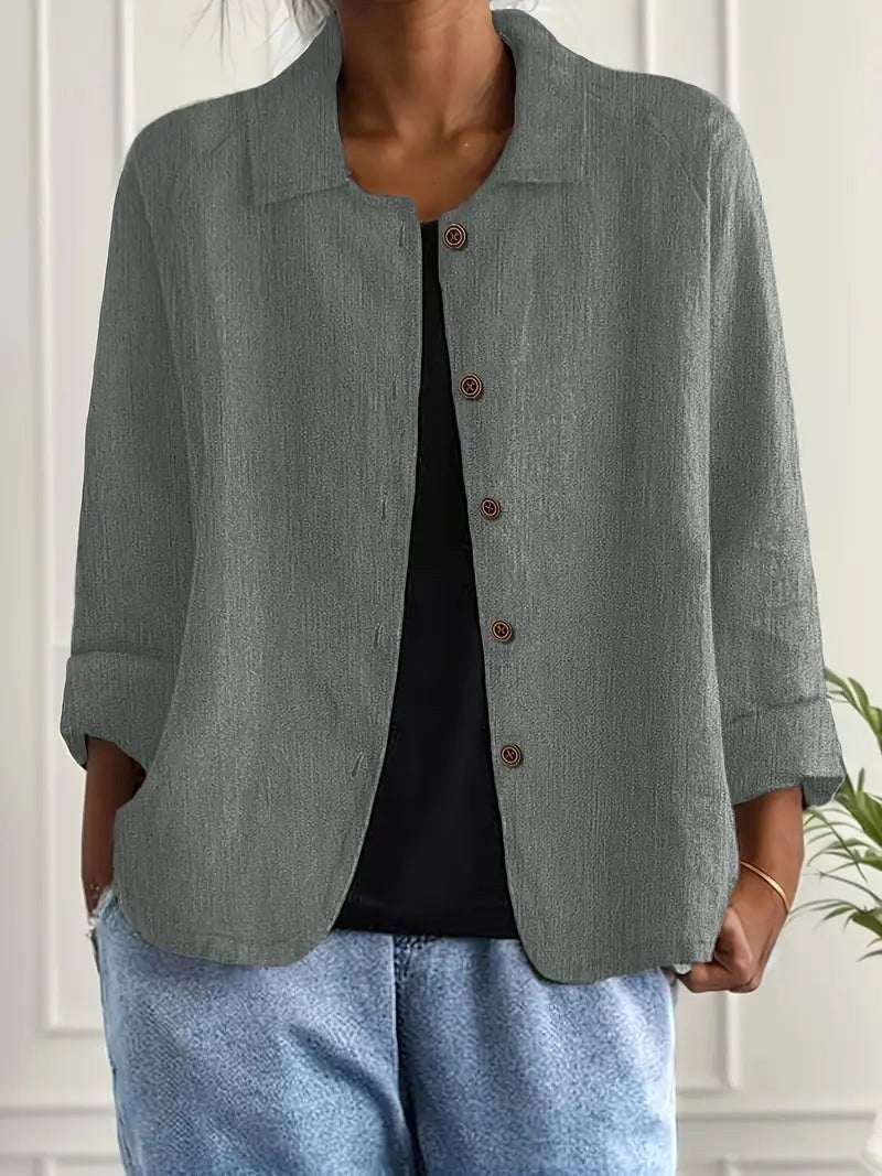 Coraline | Relaxed Collared Jacket