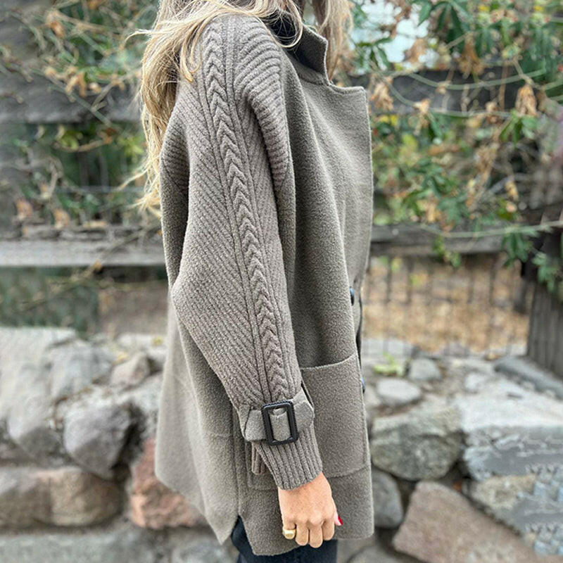Isola | Knit Sleeve Coat