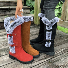 Aldina | Faux-Fur Lined Mid-Calf Winter Boots