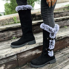 Aldina | Faux-Fur Lined Mid-Calf Winter Boots