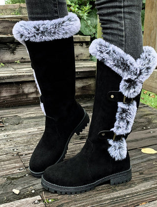 Aldina | Faux-Fur Lined Mid-Calf Winter Boots