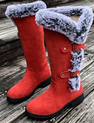 Aldina | Faux-Fur Lined Mid-Calf Winter Boots