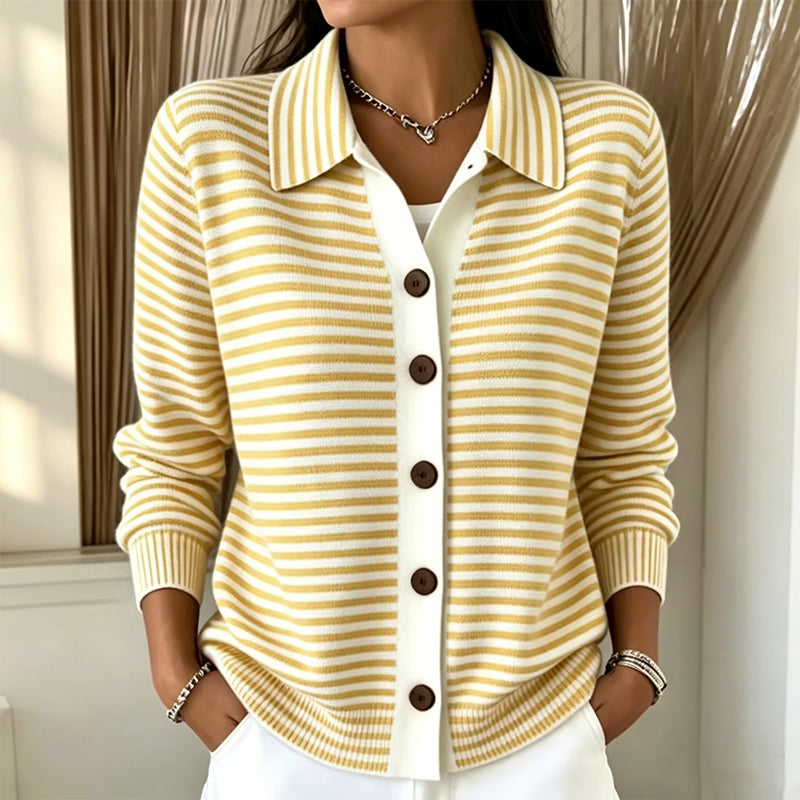 Olivia | Striped Cardigan