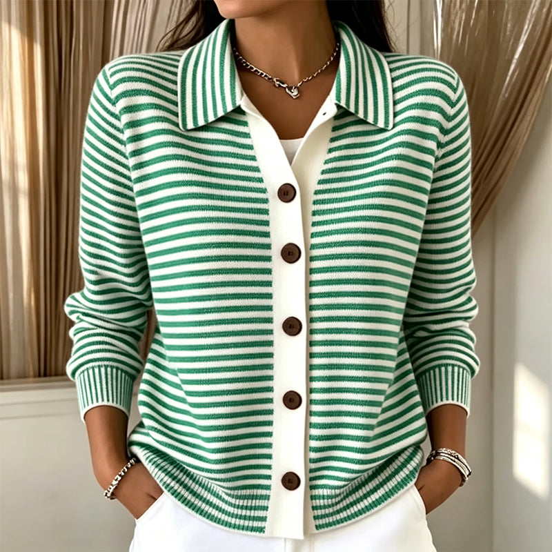 Olivia | Striped Cardigan