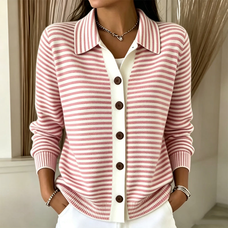 Olivia | Striped Cardigan