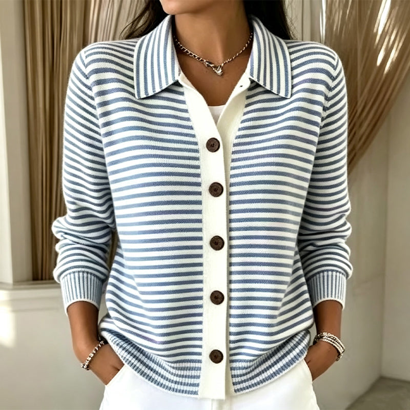 Olivia | Striped Cardigan