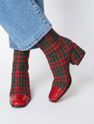 Auriana | Square-Heel Ankle Boots