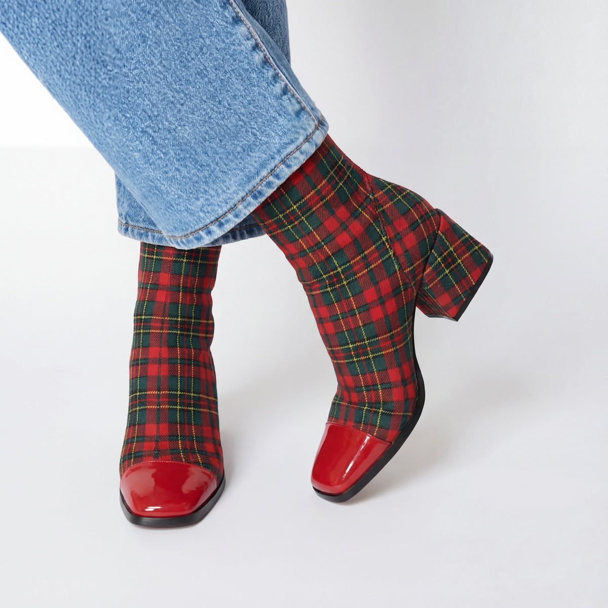 Auriana | Square-Heel Ankle Boots