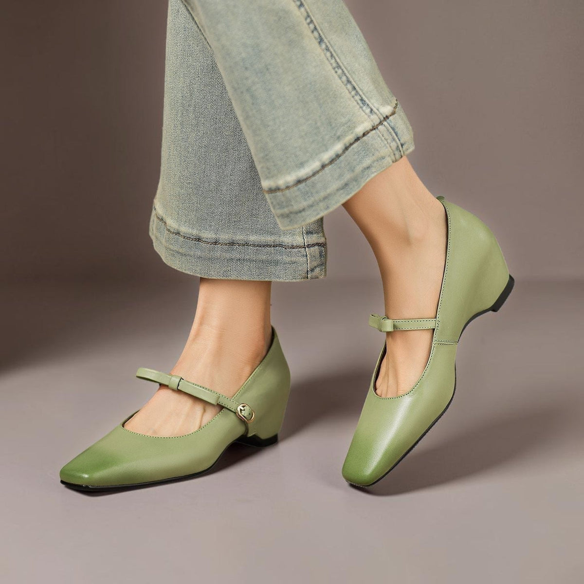 Niamh | Bow-Strap Mary Jane Pump