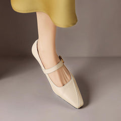 Zorae | Panelled Mary Jane Heels