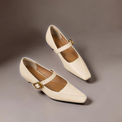 Zorae | Panelled Mary Jane Heels