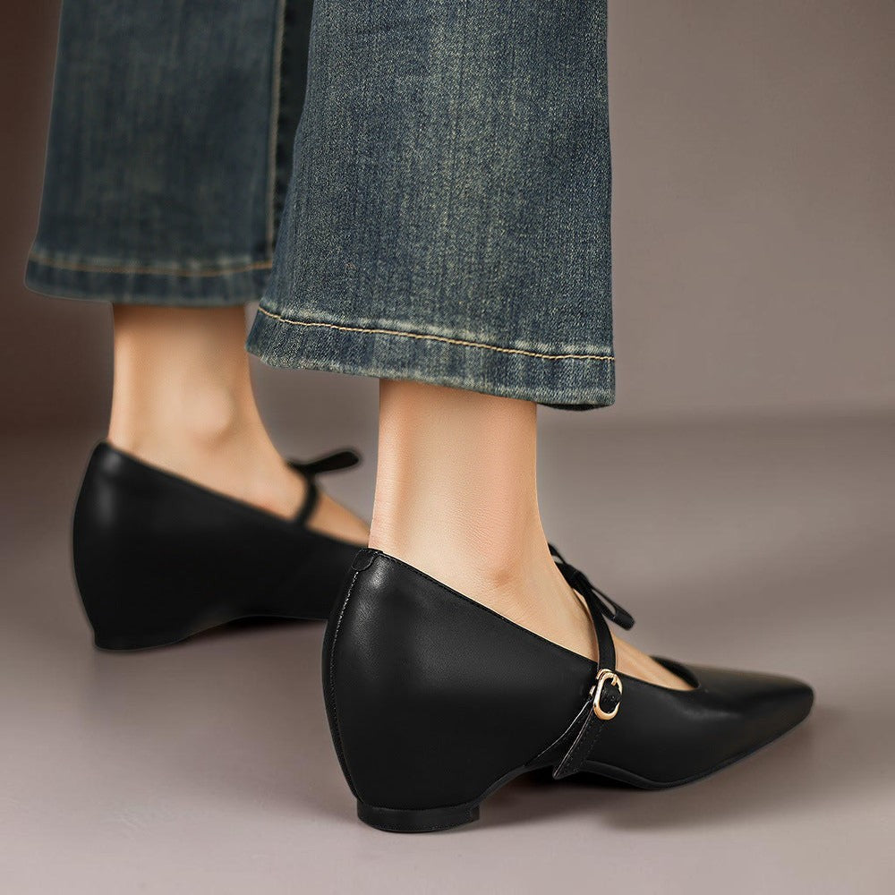 Niamh | Bow-Strap Mary Jane Pump