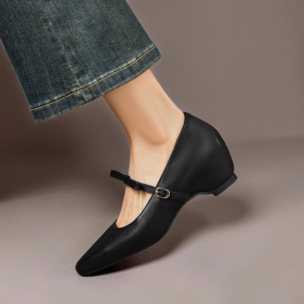 Niamh | Bow-Strap Mary Jane Pump