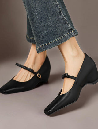 Bryony | Bow-Strap Mary Jane Court Shoes