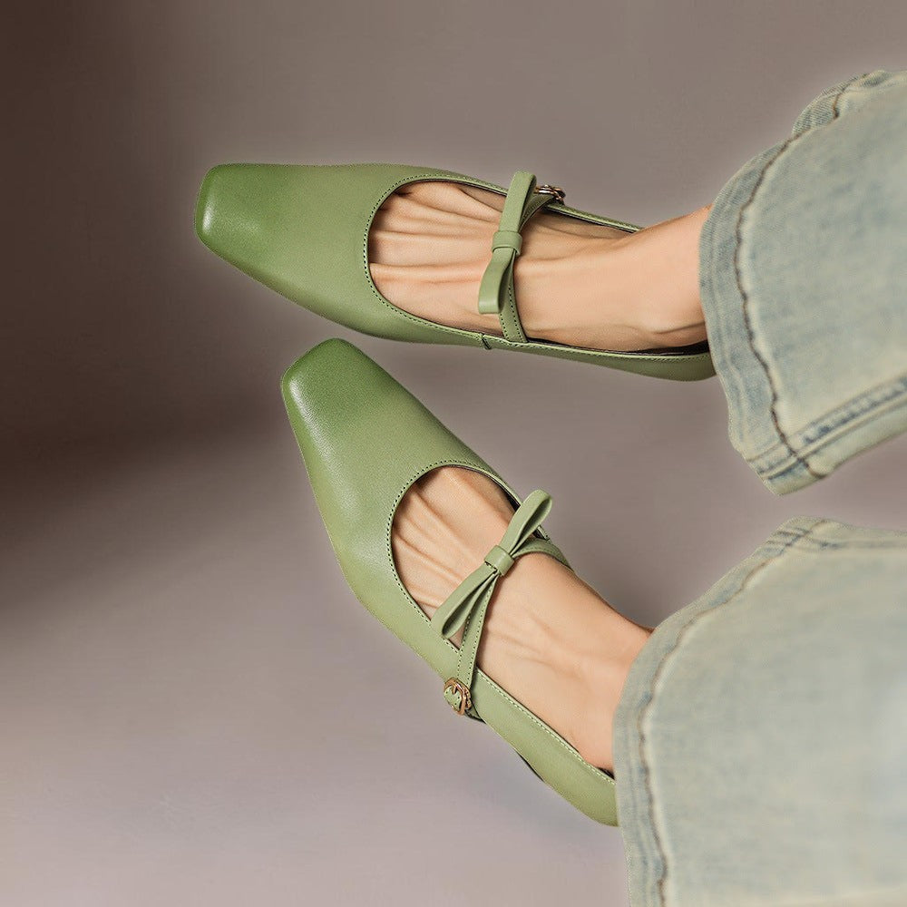 Niamh | Bow-Strap Mary Jane Pump