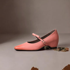 Bryony | Bow-Strap Mary Jane Court Shoes