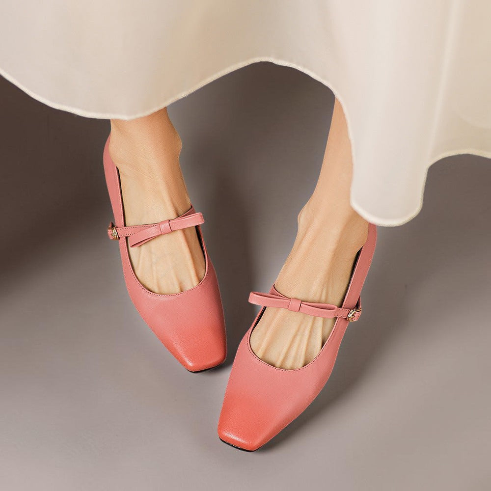 Niamh | Bow-Strap Mary Jane Pump