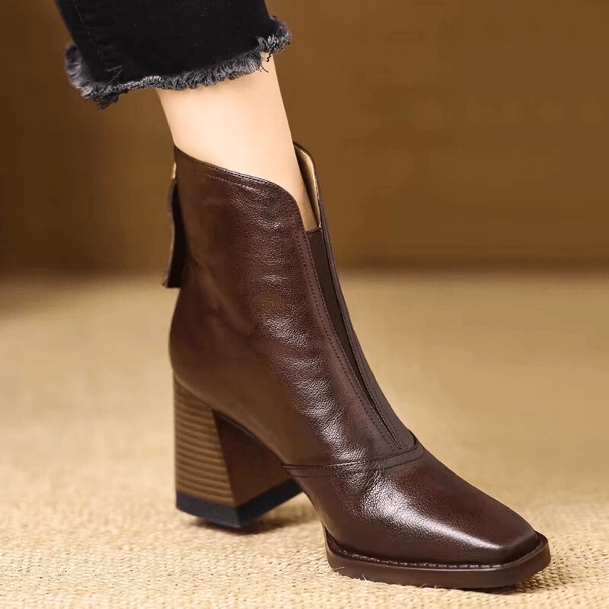 Norina | Mid-Heel Ankle Boots