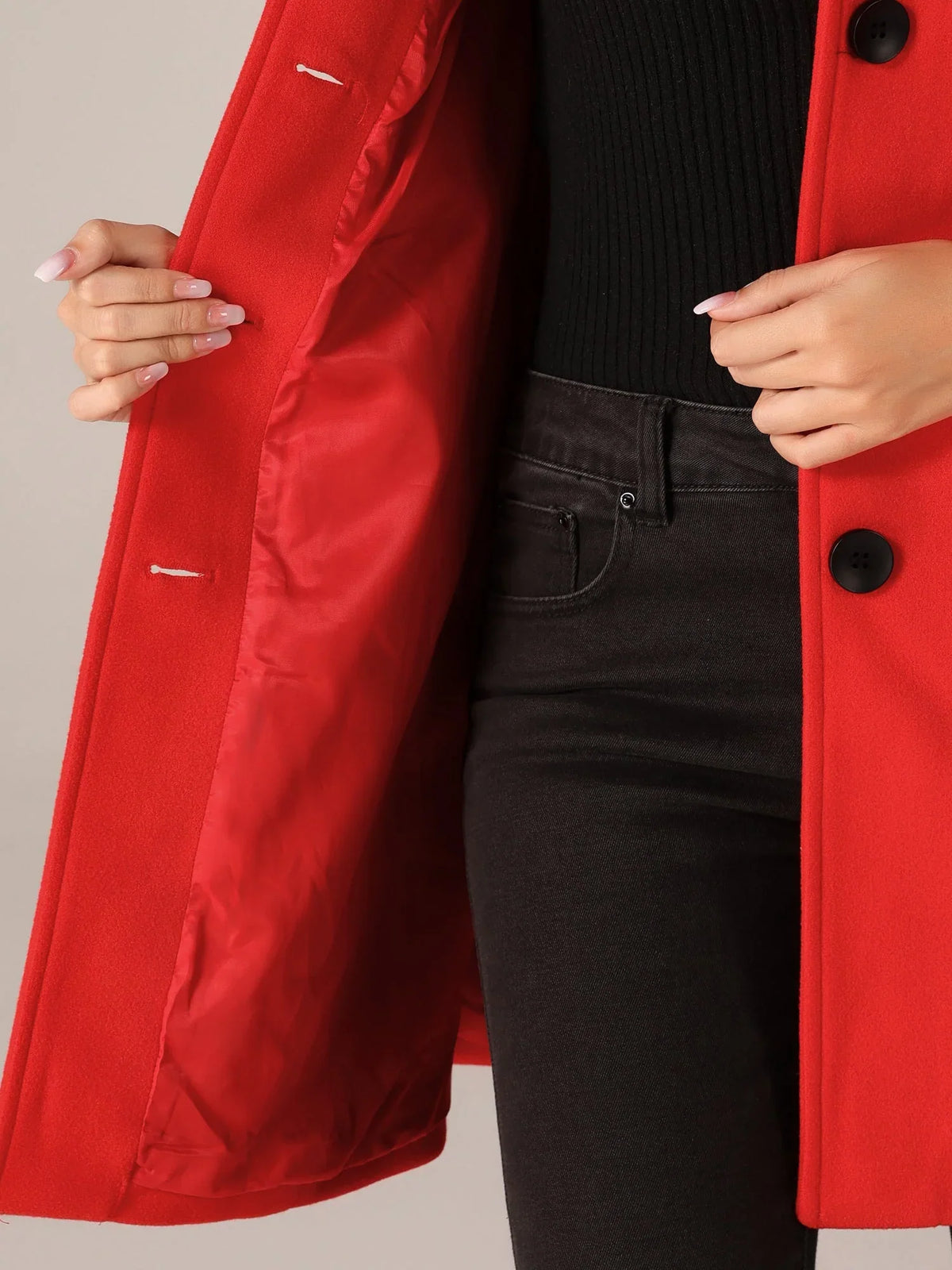 Willa | Classic Collar Fit-and-Flare Coat
