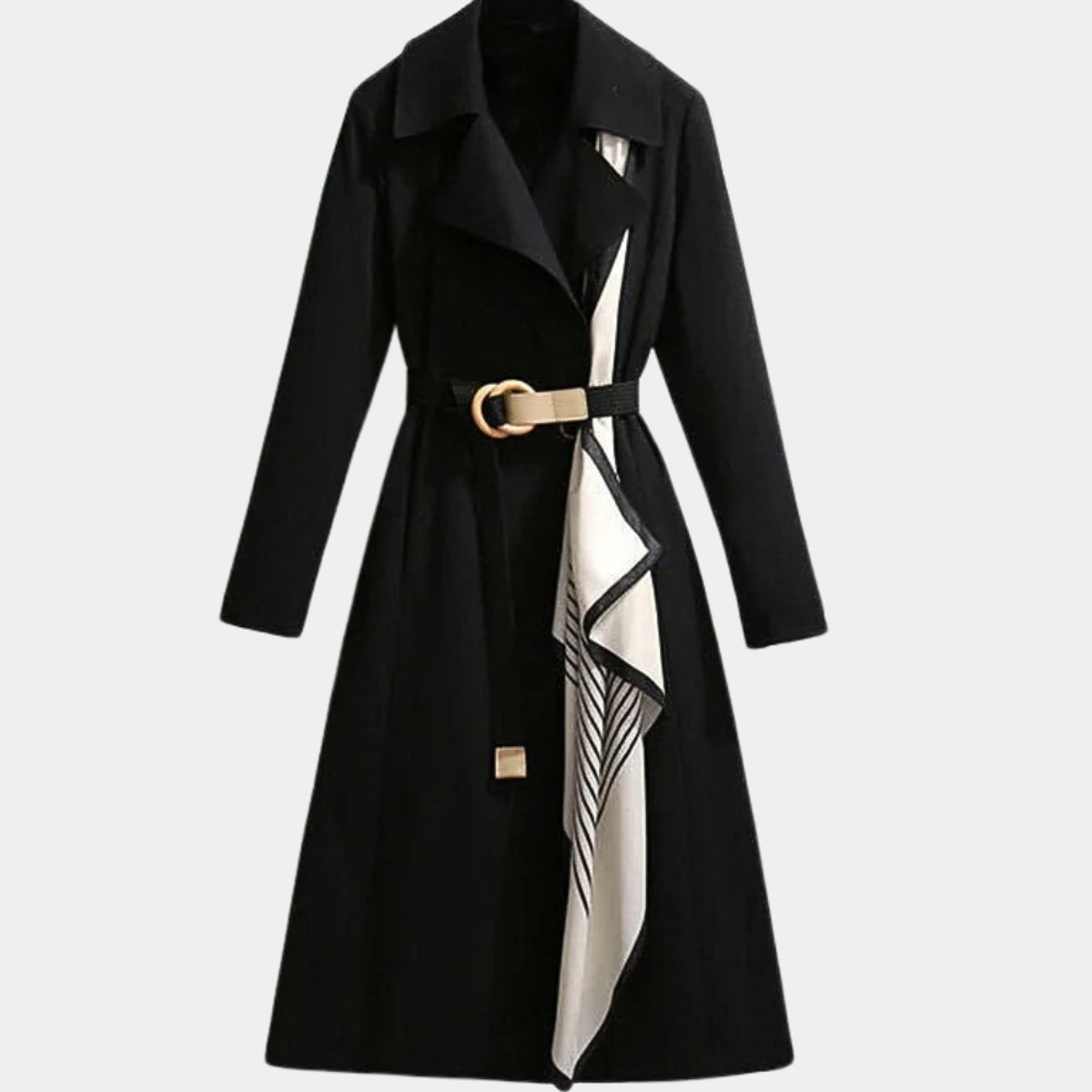 Susannah | Belted Classic Midi Trench Coat