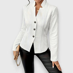 Augusta | Textured Button-Front Cardigan