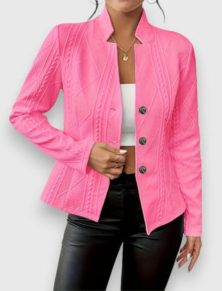 Constance | Textured Cable-Pattern Jacket