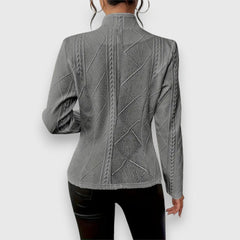 Augusta | Textured Button-Front Cardigan