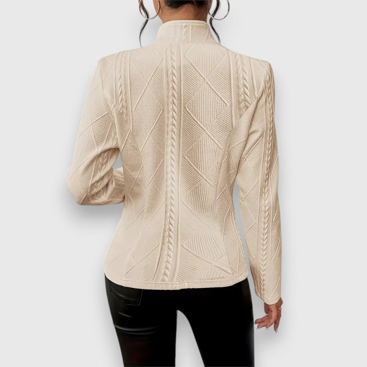 Augusta | Textured Button-Front Cardigan