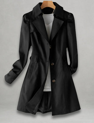 Isabelle | Tailored Single-Breasted Trench Coat