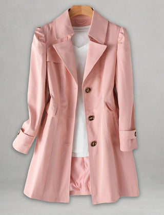Isabelle | Tailored Single-Breasted Trench Coat