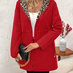 Hattie | Reversible Hooded Zip-Up Jacket