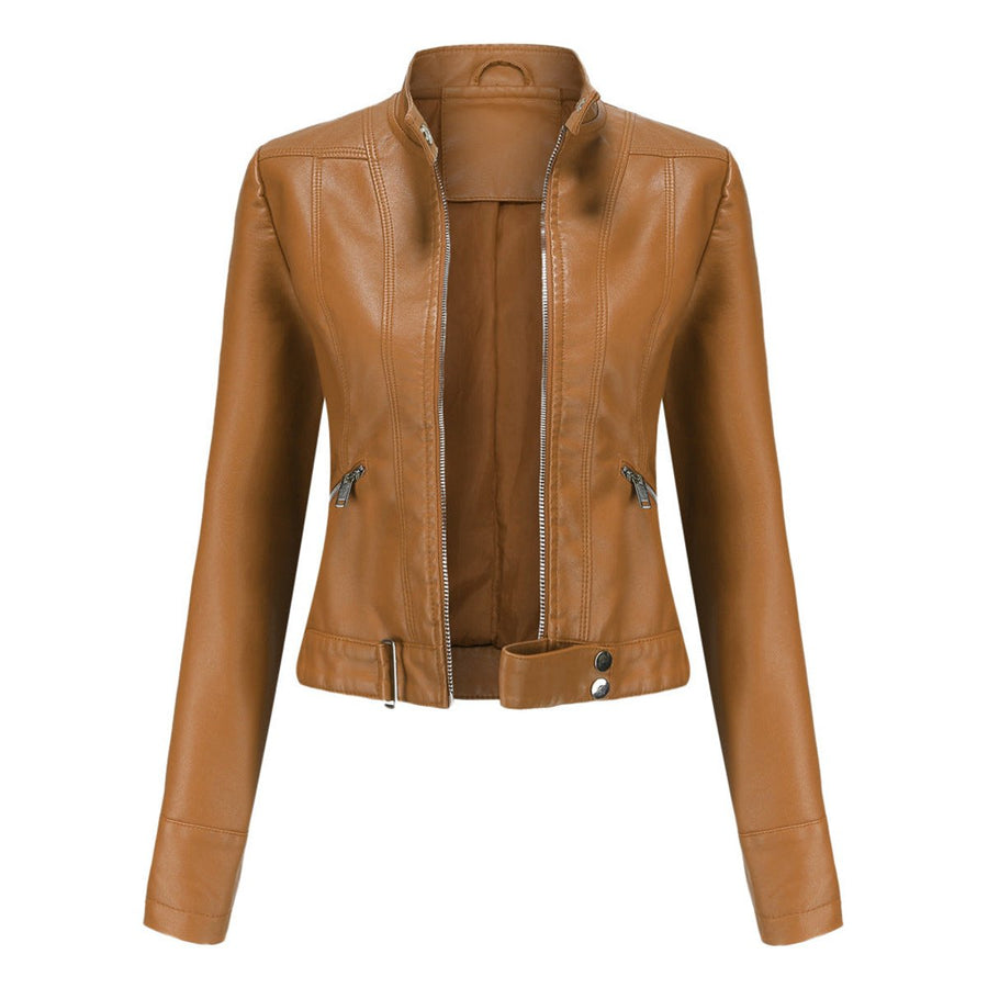 Sasha | Cropped Moto Jacket