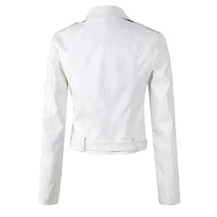 Rita | Belted Biker Jacket