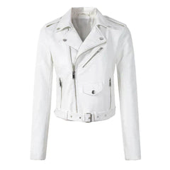 Rita | Belted Biker Jacket
