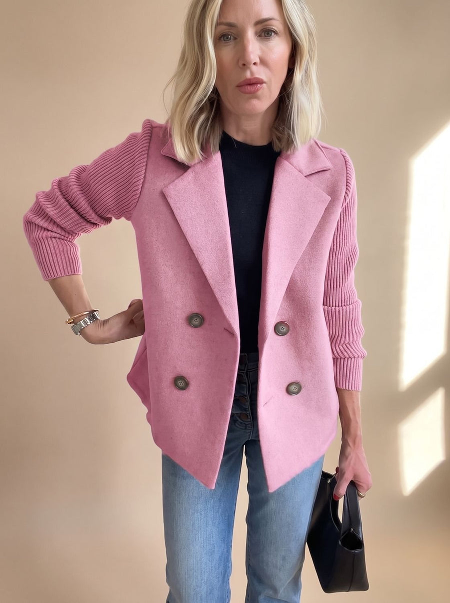Primrose | Double-Breasted Soft-Sleeve Blazer