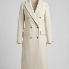 Emeline | Double-Breasted Long Coat