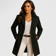 Blanche | Tailored Long Lapel Coat