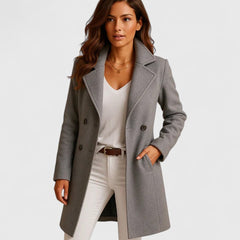 Blanche | Tailored Long Lapel Coat