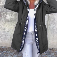Blythe | Hooded Drawstring Midi Parka