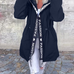 Blythe | Hooded Drawstring Midi Parka