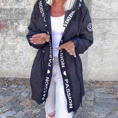 Blythe | Hooded Drawstring Midi Parka