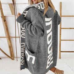 Petronella | Hooded Open-Front Cardigan