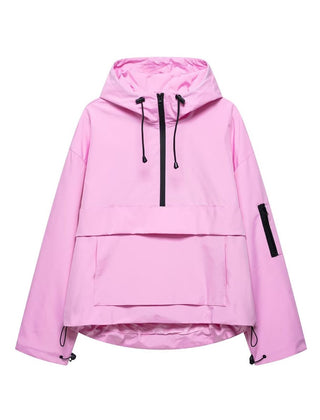 Ada | Hooded Half-Zip Anorak