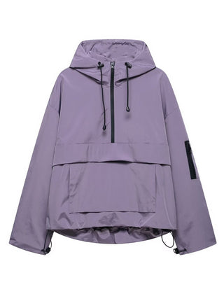 Ada | Hooded Half-Zip Anorak