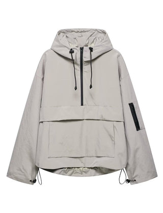 Ada | Hooded Half-Zip Anorak