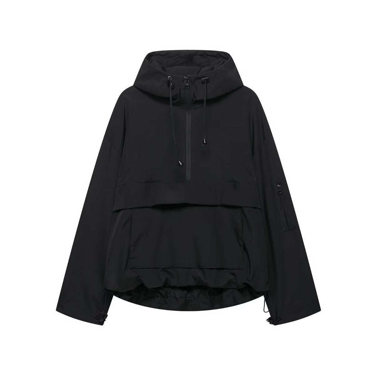 Ada | Hooded Half-Zip Anorak