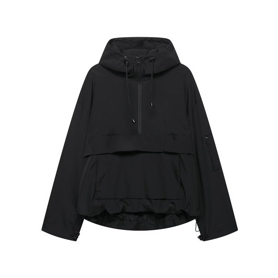 Ada | Hooded Half-Zip Anorak