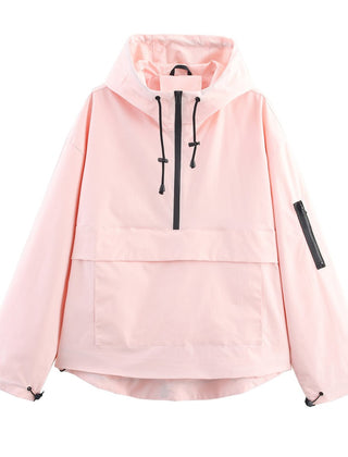 Ada | Hooded Half-Zip Anorak