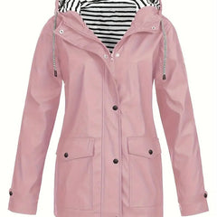 Gwyneth | Hooded Waterproof Rain Coat
