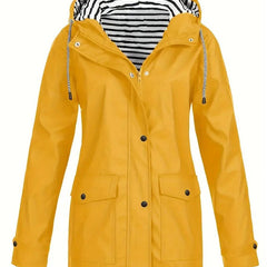 Gwyneth | Hooded Waterproof Rain Coat